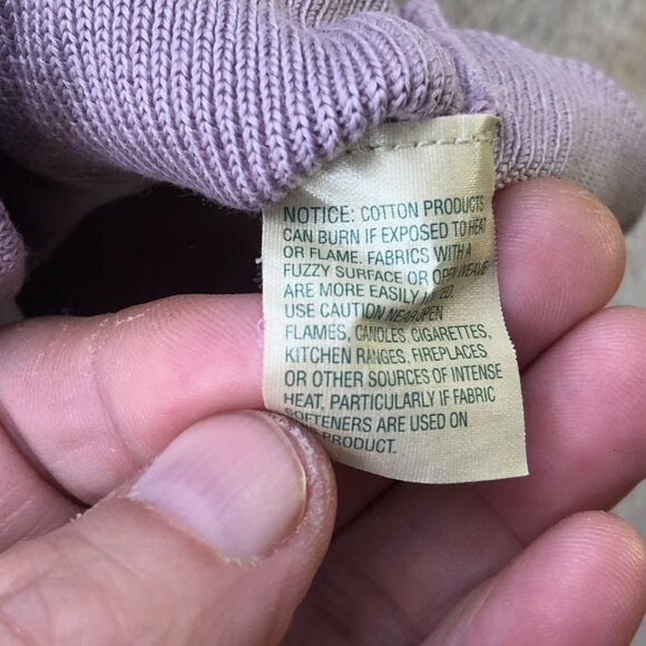 L.L.Bean Womens Cardigan Sweater Size XL Knit Coatigan Button Up Pink Silk Blend - Picture 6 of 8